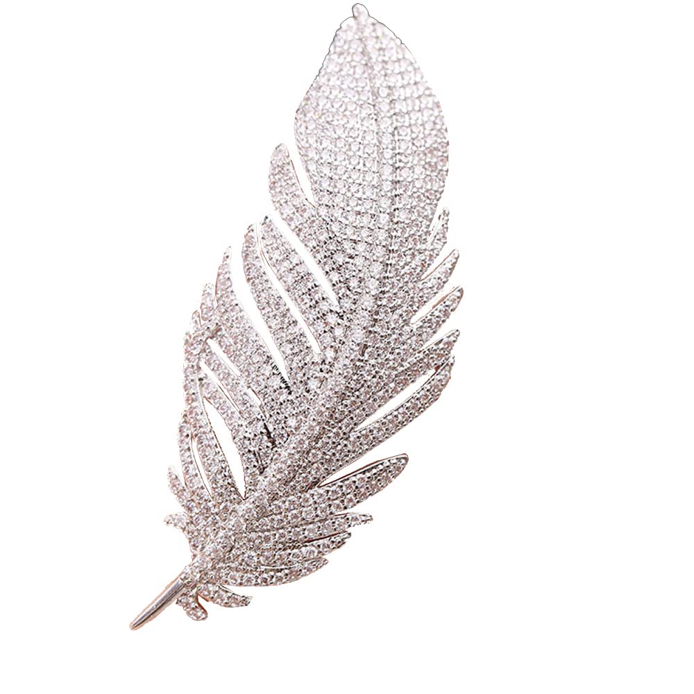 

Ostory Брошка Розкішна Блискуча Пір їнка Жіноча Чоловіча Брошка Шпилька Формальна Шпилька Брошка Прикраса на Груди Шпилька на Лацкан Модна Біжутерія