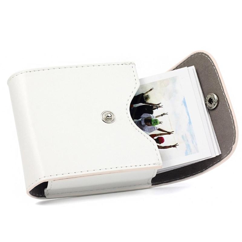 Waterproof PU Leather Photo Storage Bag Pouch Pocket Case- for For Instax- Mini Films Photos SQ20 SQ10 SQ6 SP-3