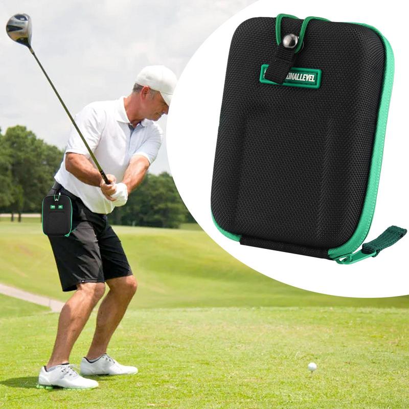 Golf Entfernungsmesser Tragetasche Entfernungsmesser Hülle Eva Tasche mit Karabiner Gürtelclip Wasserdichte Entfernungsmesser Aufbewahrungsbox für Entfernungsmesser