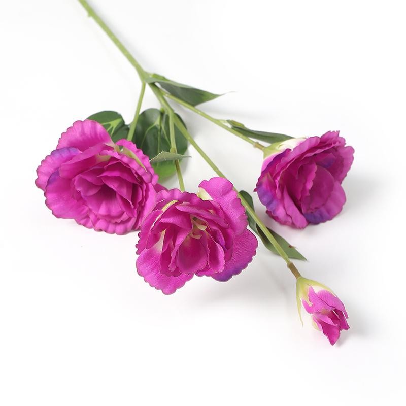 

Букет искусственных цветов 70 см 4 головки шелковый длинный стебель искусственный цветок для домашнего декора сада свадебного украшения центра вечеринки DIY декор розы красного