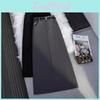 High Waist Slim Fit Pleated Skirt With Zipper For Streetwear And Casual Wear
