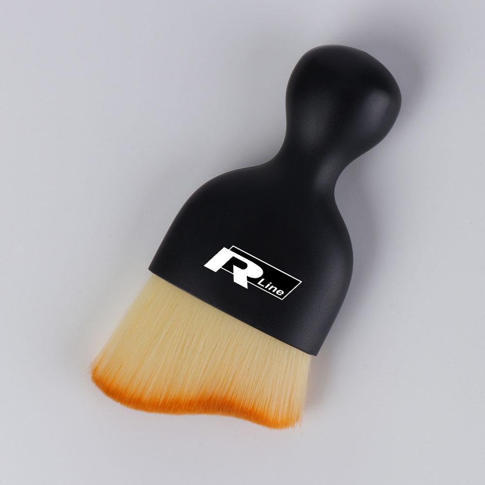 Car Sticker Hub Caps Car Interior Cleaning Tool Soft Brush Gap Dust Removal Tools For Volkswagen VW GTI Golf Sagitar Lamando Jet