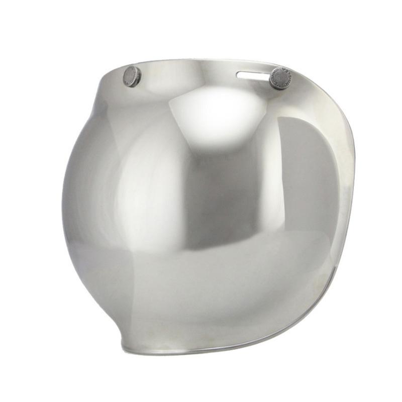 helmet bubble visor top quality open face motorcycle helmet visor 12 color available vintage helmet windshield shield