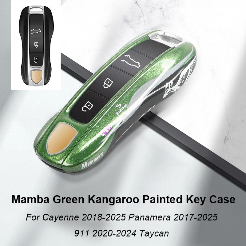 For Porsche Cayenne Panamera Cayman Macan Boxster 971 9Ya 718 911 Car Remote Key Cover Racing Styleracing Keyless Hard Case