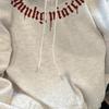 Autumn and Winter Heavy American 2026 New Men's Hooded Print Fleece Thickened Couple Sweater Jacket Women