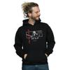 Star Wars: The Rise of Skywalker Mens Star Wars The Rise Of Skywalker Kylo Ren Katakana Art Stripe Hoodie