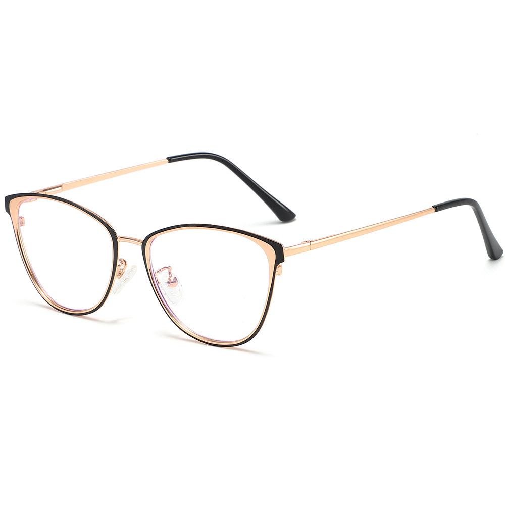 Trendy Cat Eye Glasses with Anti-blue Light & Myopia Options for Women