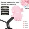 Stable Anti-Shake Phone Mount for Electric Motorcycles and Scooters with Hook