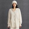 Autumn/Winter 2026 Women's Cashmere Polo Collar Knit Cardigan