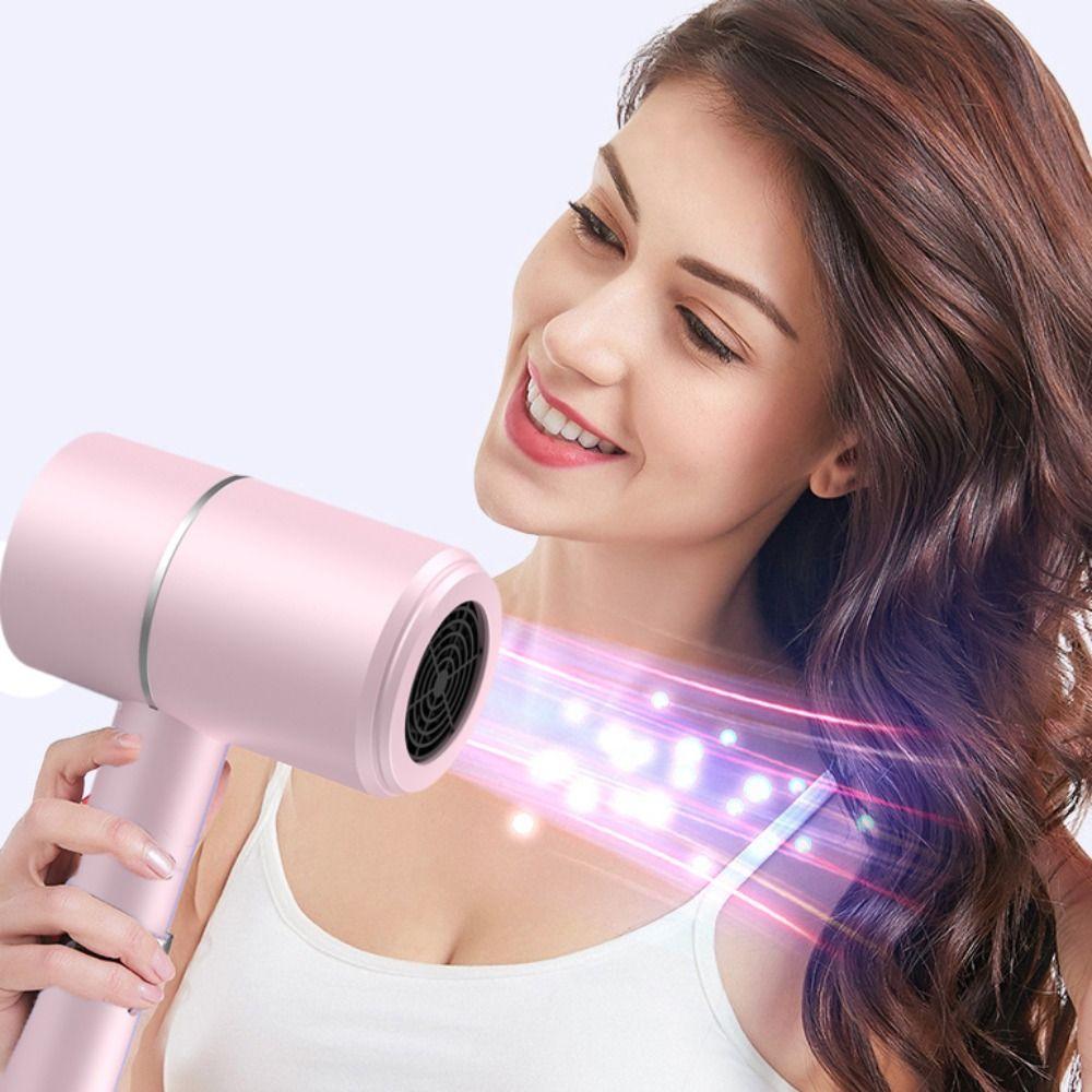 Low Noise Foldable Hair Dryer Space-saving Hair Blower Portable Dormitory Hair Dryer  Hair Care