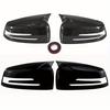 2Pieces Applicable to Mercedes-BenzW176 W246 W212 W204 C117 X204 A B C E S CLA GLA GLKLevel Rearview mirror side cover wing deco