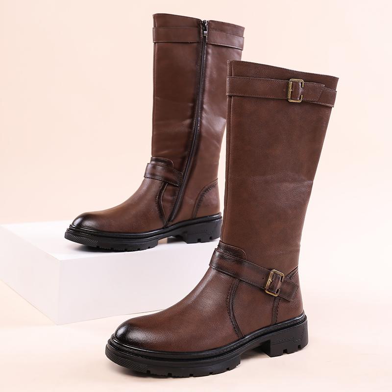 Men's autumn and winter boots High quality classic gentleman style Work or office Outdoor fashion street quality shoes New