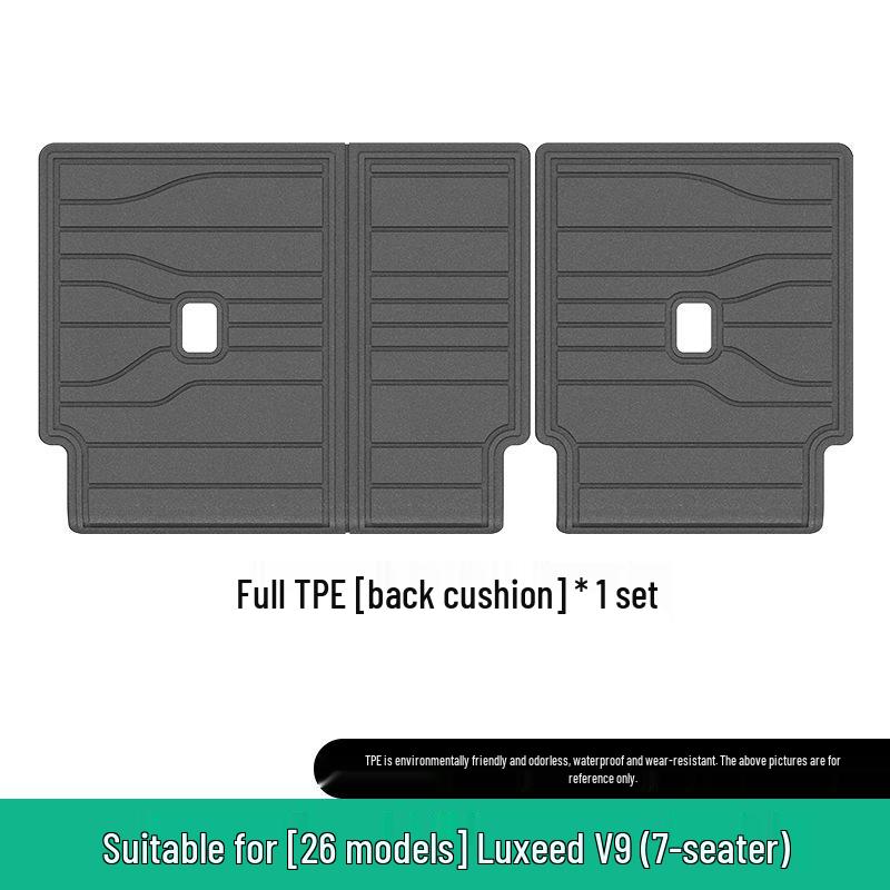 Zhijie V9 TPE Floor, Trunk, and Seat Back Mats for 26 Car Models