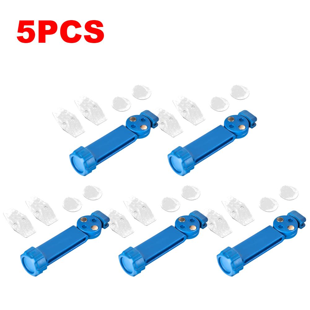 1-5 Stück Fahrrad Hydraulische Scheibenbremse Kolbenwerkzeug Keramik Magnetisch 360° Drehbar Für Doppel-Vierkolben-Bremssattel Rückstellung Demontage