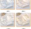 A-class baby cotton women's underwear 7A antibacterial crotch pure cotton breathable and soft skin friendly mid waist triangle pants