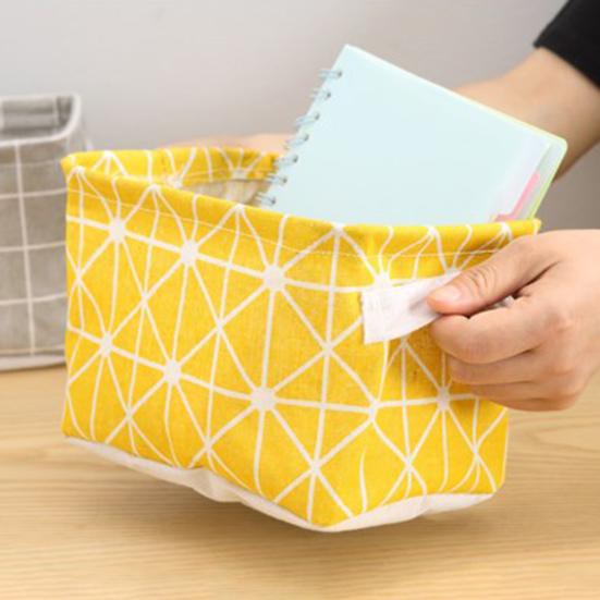 Storage Organizer Convenient Nice-looking Folding Storage Organizer Kids Room Storage Basket Storage Bin School Supplies