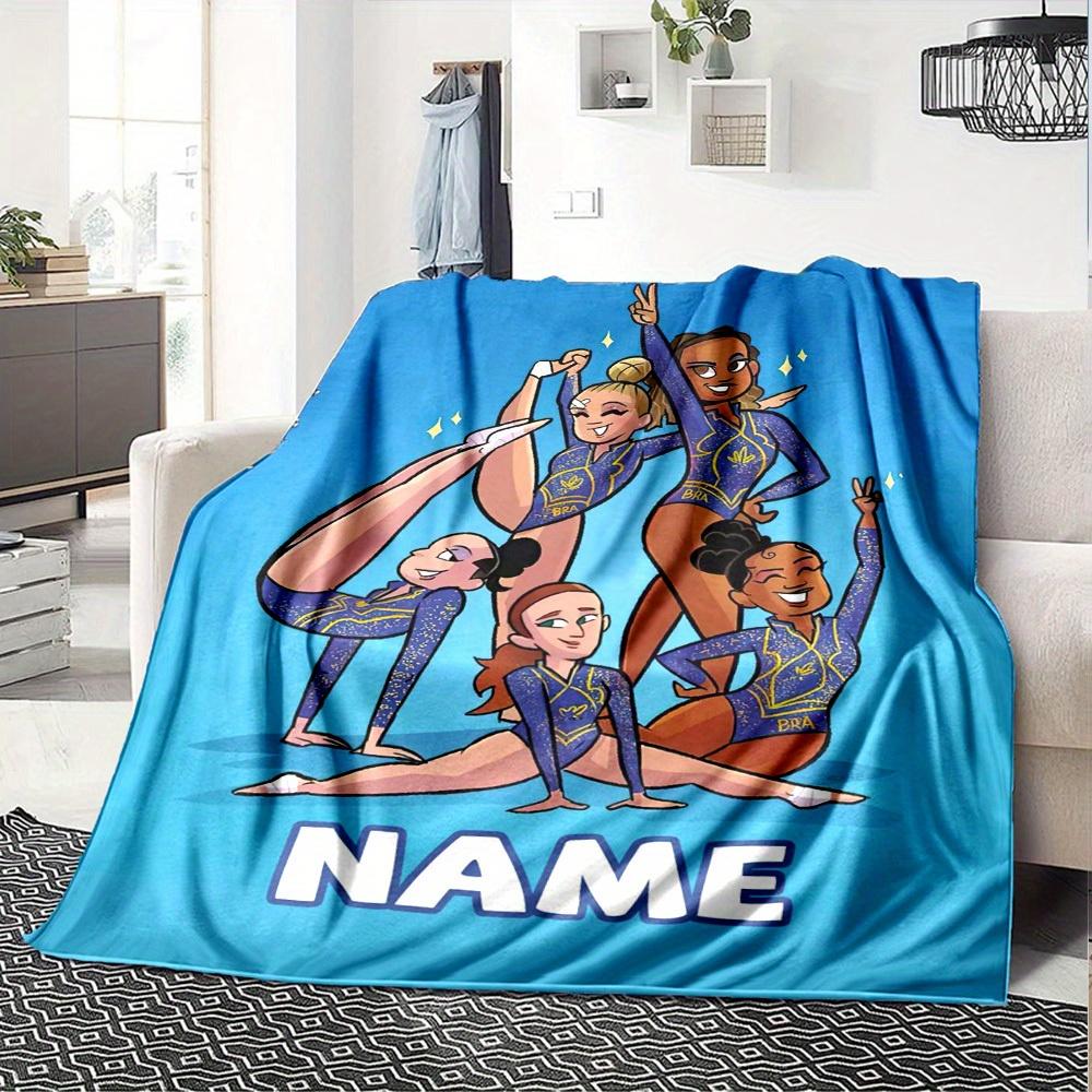 Rhythmic Gymnastics Home Customization Blankets Comfortable Soft Lightweight Multiseasonal Blanket For Picnics Sofas Offices Beds Living Rooms Perfect