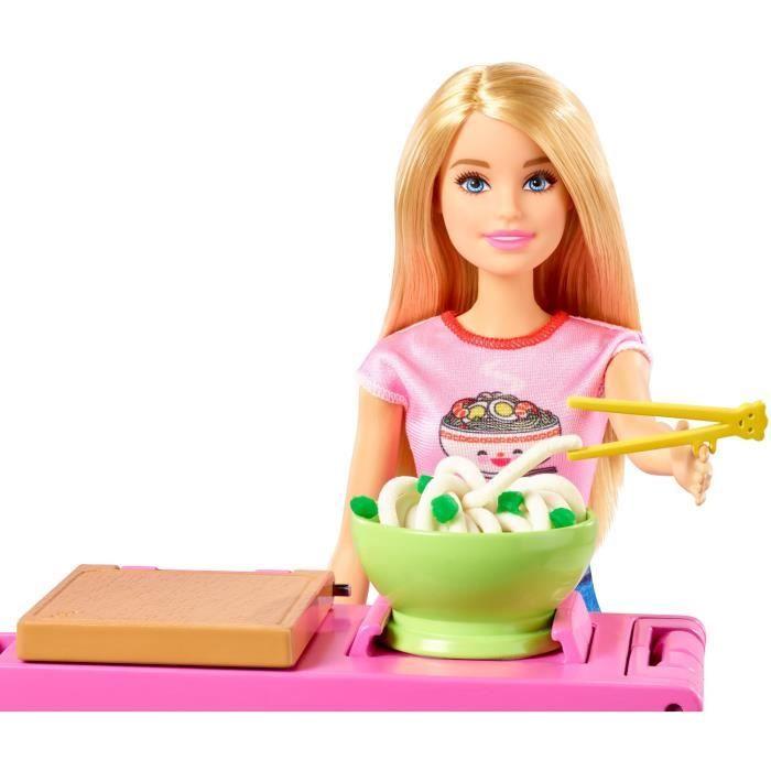 BARBIE Métiers Barbie Et Son Atelier De Pâtes À Modeler