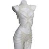Contemporary Imitation Pearls Shoulder Jewelry for Women Body Chain Suitable for Enhancing Outfits At Various Event