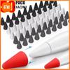 Xiaomi 50/10PCS Silicone Replacement Pen Tips Soft Stylus Pencil Nib for Apple Pencil 1st 2nd Gen Protective Nib Caps for IPencil