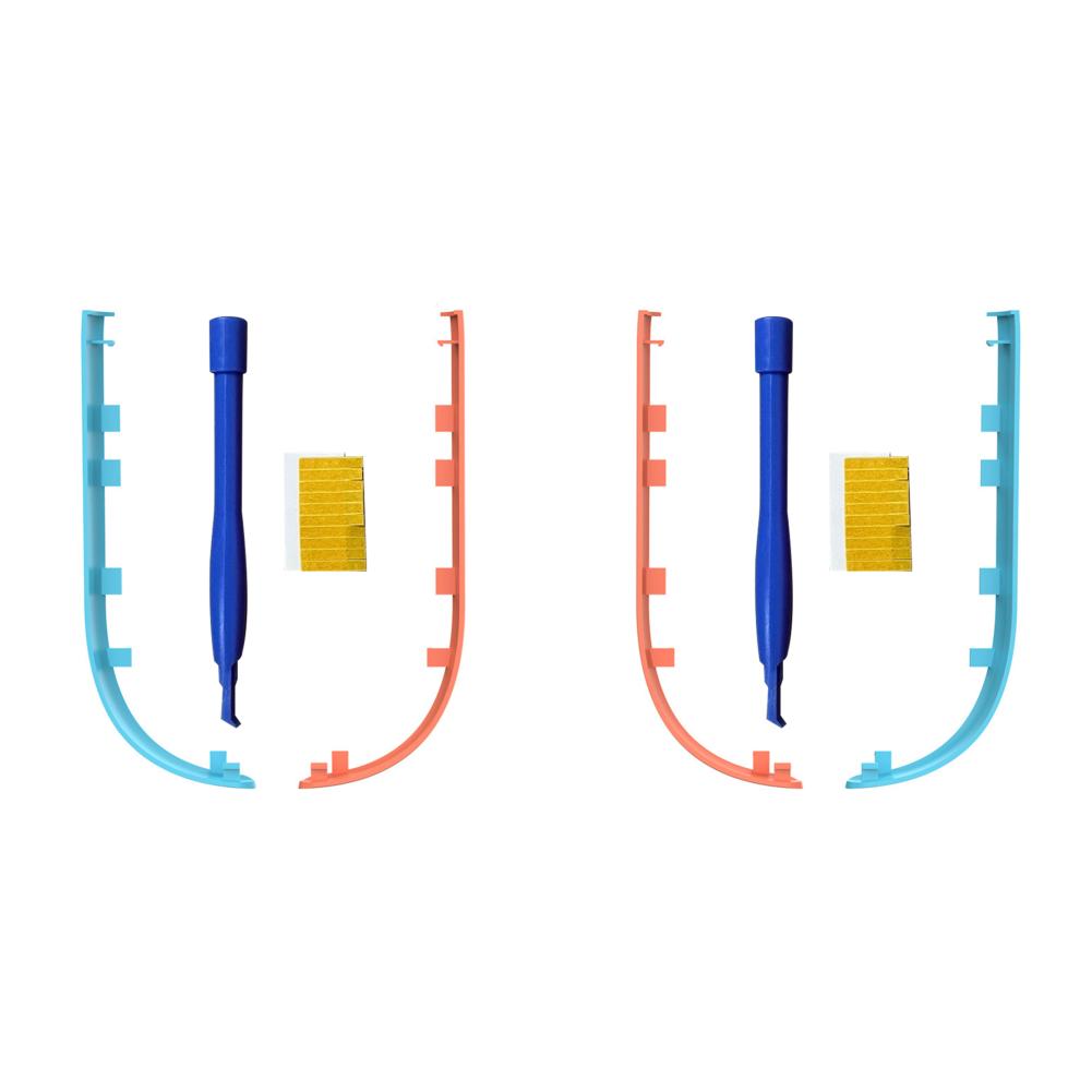 Left and Right Controllers Decorative Strips for Switch 2 Gaming Console Replacement Decorative Strip Housing Shell