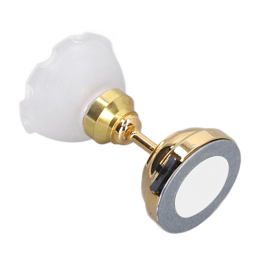 1/12 Scale Dollhouse Dome Light Decoration Flower Shape Miniature Dollhouse LED Light