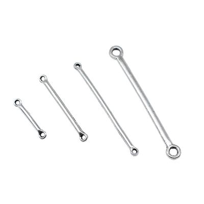 40 Stück Charms-Streifenverbinder Für Ohrringherstellung Anhänger DIY-Schmuck Für Halskette Armbandherstellung