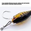 200pcs Fishing Quick Connectors 4 Size Per Box High Strength Stainless Steel Fast Change Clip for Lures Tackle System