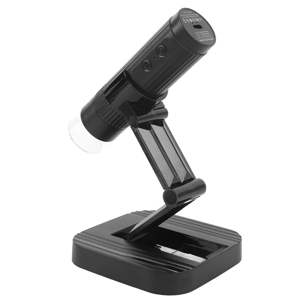 Microscop Digital cu Stativ Reglabil 1080P HD 50X la 1000X 8 Lumini LED Wireless USB Micros de Monede