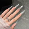 2026 Wearable Cat Eye Nail Art Stickers: Handmade Whitening Light-Catching Nail Tips.