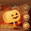 Halloween Pumpkin Night Lights Cute Soft Silicone Safe Lamp Decorations Bedside Decor Kids Halloween Gifts