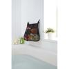 Yamazaki Industries Storage Bag, Bath Toy Bag, Square, Black 3368