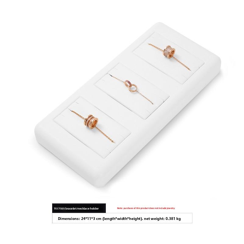 Luxury Jewelry Display Stand for Rings Necklaces Bracelets Counter Showcase Organizer