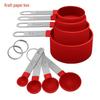 10-Piece Stainless Steel & Plastic Measuring Cups and Spoons Set - Essential Baking Utensils for Cake and Bread