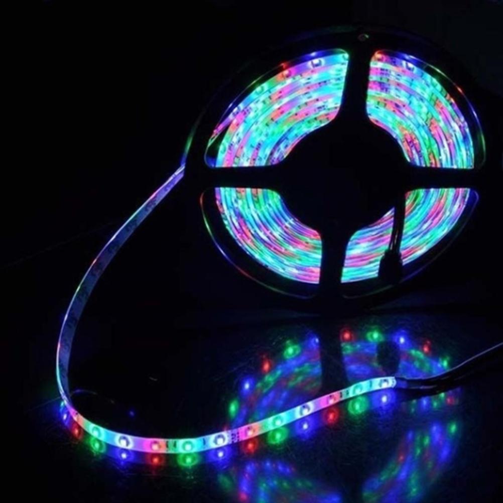 5M LED RGB Light Rechargeable Light Strap with Remote Control Indoor Bedroom Decor