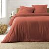 3-piece Bedding Set "angelia" 240x220cm Terracotta