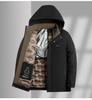 Men's Winter Thick Cotton-Padded Jacket: Warm, Fashionable, Casual Outerwear for Middle-Aged Dads