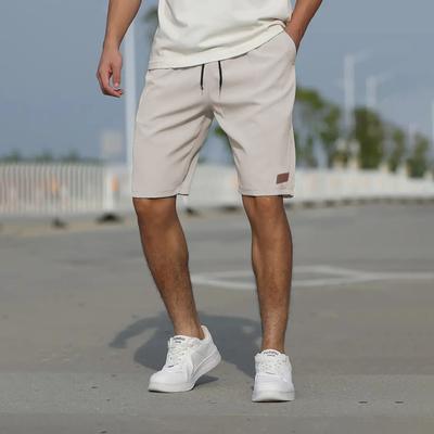 Pantaloncini da spiaggia traspiranti nuovi pantaloncini tinta unita casual da uomo