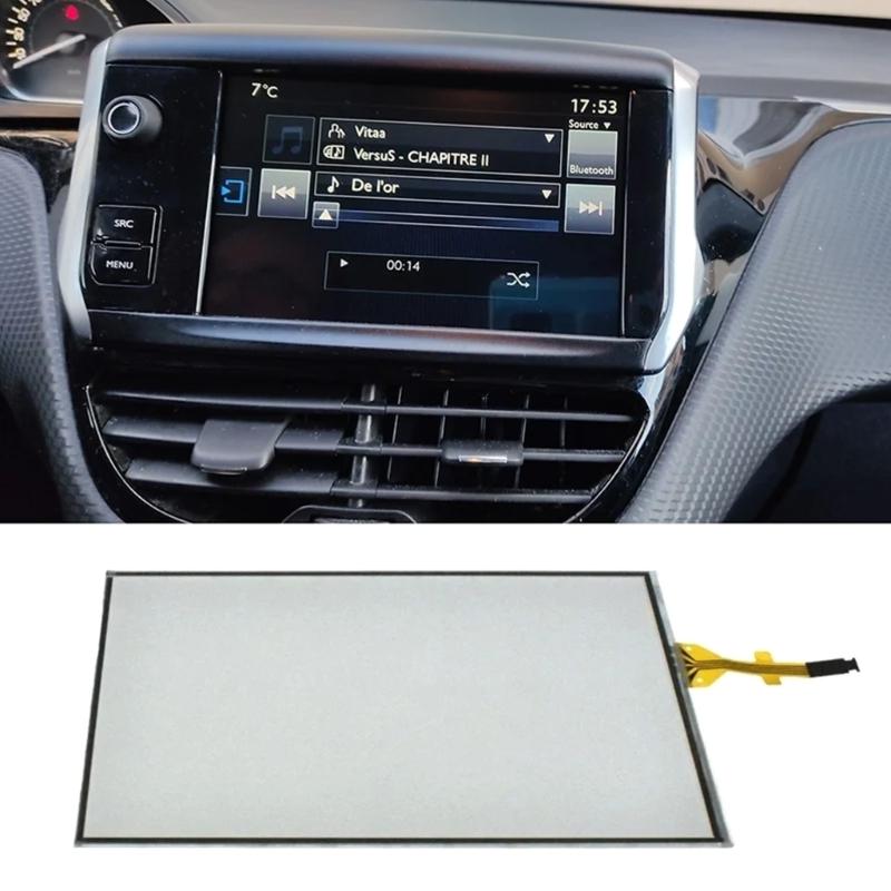 7Inch Car Contact Touch Digitizer Navigation Screen Glass LAM070G004A for 208 2008 308 C5 C4L C3XR