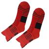 1 Pair Cotton Sports Socks Men Thicken Basketball Breathable No Sweat Running SocksRed