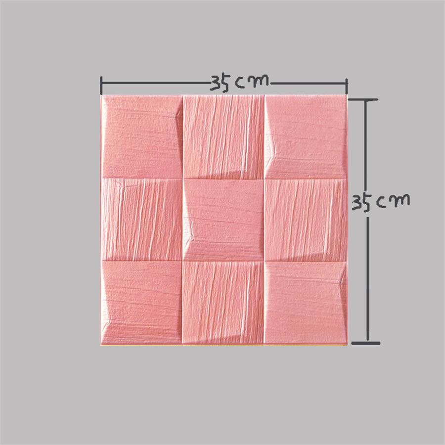 5-10Pcs 3D Effect Self-Adhesive Waterproof Foam Brick Wallpaper Loosely Pasted To Create Anti-Collision Bedroom Wall Quality