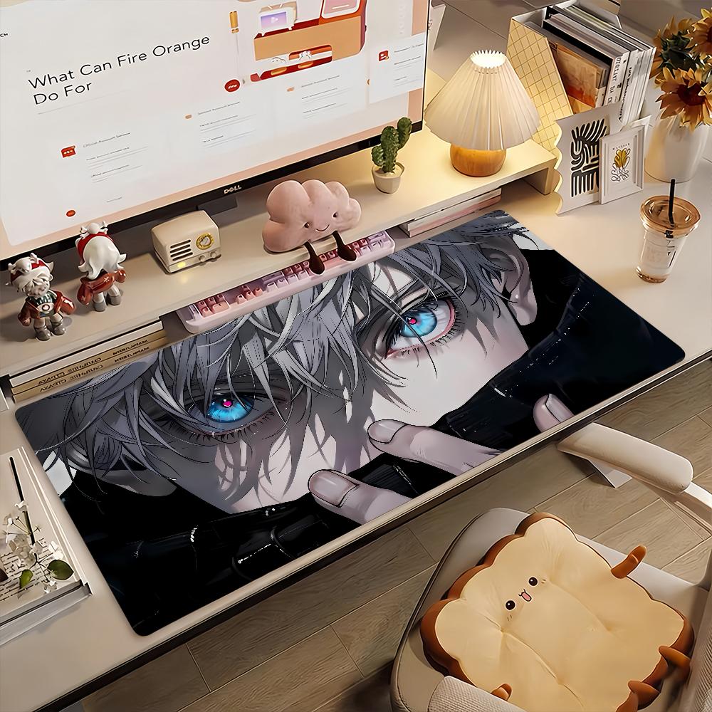 Tappetino Mouse Anime J-Jujutsu K-Kaisen Computer Laptop Gomma Antiscivolo Mouse Mat Mousepad Decorazione per Gamers Tappetino da Scrivania