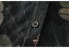 Autumn 2025 Artistic Retro Floral V-Neck Shirt: Cotton Linen, Age-Reducing, Plus Size, Casual