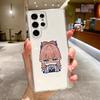 Kawaii Cartoon Genshin Impact Handyhülle Für Samsung Galaxy S26 S25 S24 S23 S22 Ultra S20 S21 FE 5G Plus Weiche Klare Hülle
