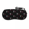 Our Flag Means Death Blackbeard Shell Glasses Case Protective Sunglasses Box Women Men Soft Eyeglasses Bag Pouch