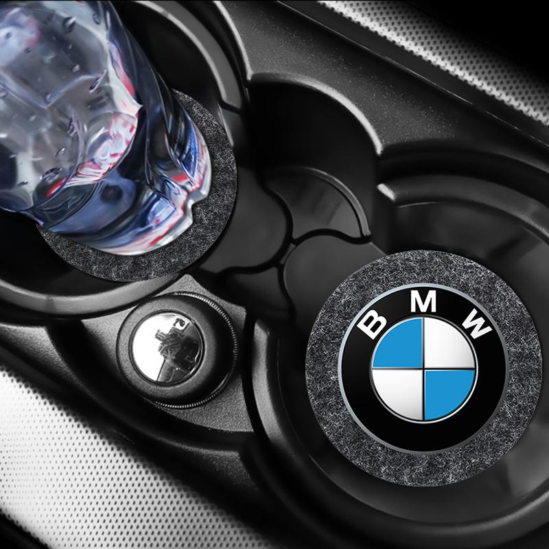 DSJW3 S85868 Car Interior Coaster Felt Anti-Skid Pad Car Interior Decoration Suitable For BMW M E36 E39 E46 E60 E90 E90