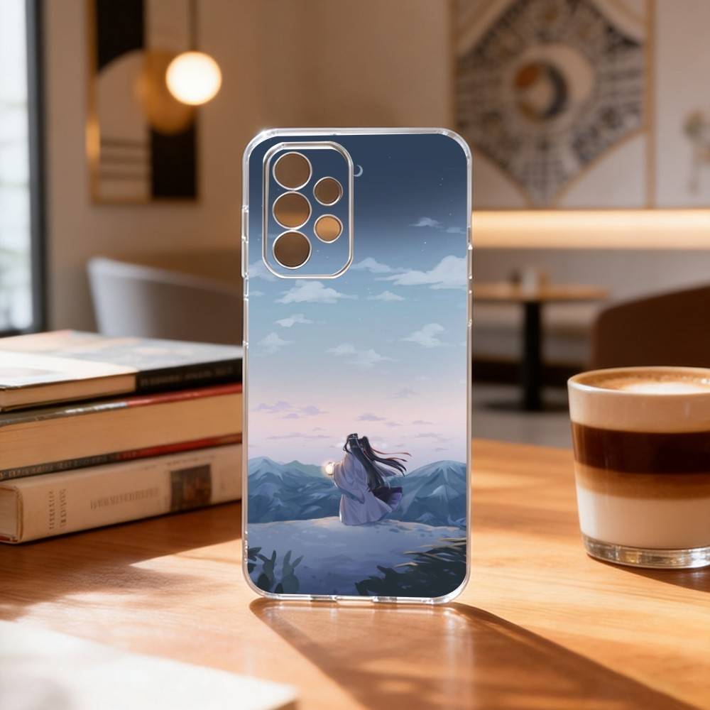 Anime mo dao zu shi Handyhülle Für Samsung S25,S24,S21,S22,S23,S30,Ultra,S20,Plus,Fe Transparente Hülle