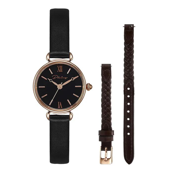 Colored Leather Watch PL021002RGBK