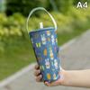 Portable Milk Tea Tote Bag Heat Preservation Bag Eco-Friendly Handbag Carrying Insulated Cup Cover Tumbler Cup Accessories