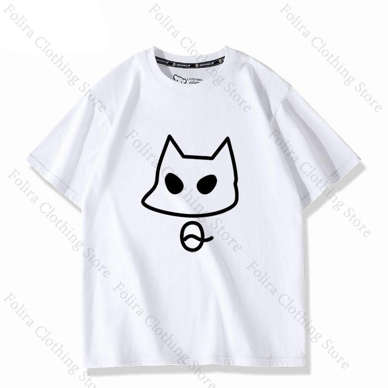 ANIME NICHIJOU Aioi Yuko SAME TSHIRT COSPLAY CARTOON PRINT SUMMER TOPS SHORT SLEEVE TEE Women CLOTHING DAILY UnisexS S